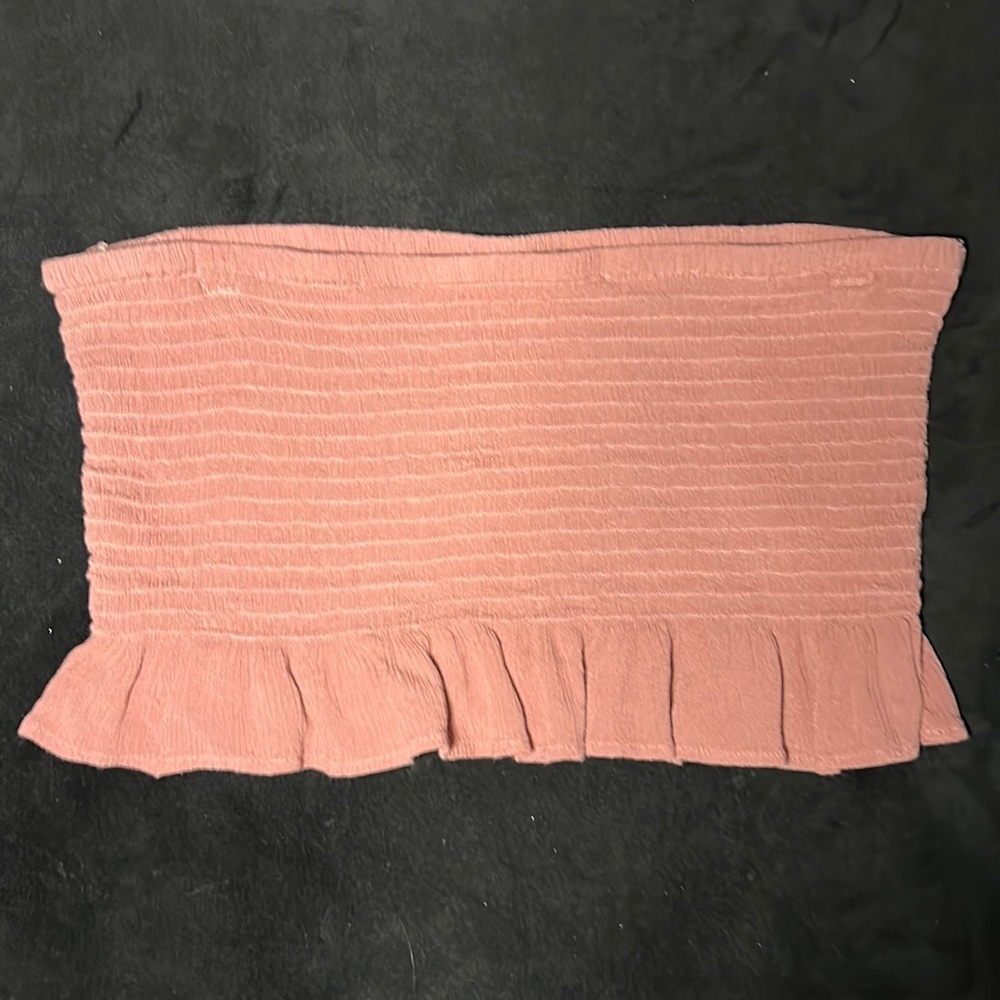 Mauve Pink American Eagle Cropped Top Size M